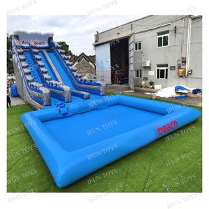 Toboggan aquatique gonflable de qualité commerciale avec piscine à joint d'étanchéité, parc aquatique extérieur <span class=keywords><strong>pour</strong></span> adultes et enfants, idéal <span class=keywords><strong>pour</strong></span> les entreprises de <span class=keywords><strong>location</strong></span> - Product Image 3