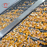 Ligne de production de croutons au bicarbonate de soude entièrement automatique Yuji, facile à utiliser, avec moteur haute efficacité, à vendre