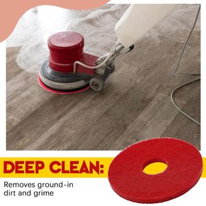 Nettoyage commercial 12 "Orbiter Pad Non-Woven Scrubbing for Floor Maintenance for Ponçage Floor Buffer <span class=keywords><strong>Machine</strong></span> - Product Image 6