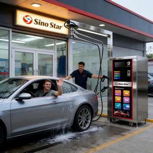 Macchina Integrata per <span class=keywords><strong>Autolavaggio</strong></span> Self-Service e Idropulitrice ad Alta Pressione Sino Star, Utilizzata per Attrezzature di Lavaggio Auto Manuale - Product Image 2