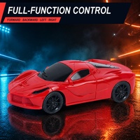 Voiture de course télécommandée électroplaquée 1:24, modèle de supercar aérodynamique 4 canaux, avec support OEM et logo personnalisé disponible