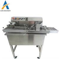 Machine de revêtement et de refroidissement pour chocolats en ambre, avec tunnel de refroidissement, g