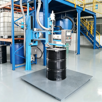 Machine de remplissage IBC à alimentation par le bas, efficacement anti-mousse lors du remplissage de matériaux en latex et en émulsion