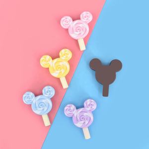 Cabochons en résine colorés en forme de sucettes de dessin animé pour accessoires de pince à cheveux DIY - Product Image 5