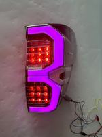 Feux arrière haut de gamme pour HILUX REVo ROCCO 2015 2016 2017 2018 2019 2020, avec lentille LED transparente et lumière rouge, verte et bleue