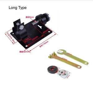 L-HT154 trapano elettrico taglio lucidatura rettifica supporto sedile 10/13mm Set supporto macchina staffa barra asta + 2 chiavi + 2 guarnizioni