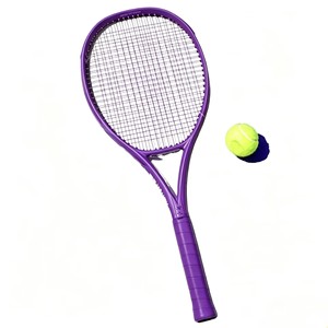 <span class=keywords><strong>Raqueta</strong></span> de tenis con marco de aluminio de <span class=keywords><strong>25</strong></span> <span class=keywords><strong>pulgadas</strong></span> de alta calidad con paleta en forma de diamante personalizada al por mayor para entrenamiento deportivo infantil - Product Image 3