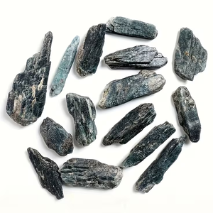 Pierre brute de cyanite verte naturelle en gros, spécimen minéral brut, pierre de guérison énergétique pour la décoration intérieure et la création de bijoux - Product Image 5