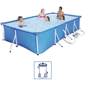 Piscina Inflable <span class=keywords><strong>Rectangular</strong></span> <span class=keywords><strong>Bestway</strong></span> 2021 con Marco de Soporte - Product Image 3