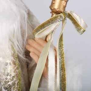 Muñeca Musical Navideña de Plata Artificial, <span class=keywords><strong>Snegurochka</strong></span>, Santa Claus, Venta al Por Mayor de Fábrica para Navidad - Product Image 6