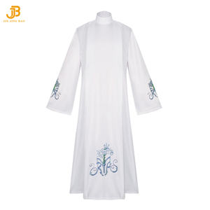 Camisa con cuello romano del clero, túnicas católicas, venta al por mayor, túnicas del clero, trajes de Iglesia - Product Image 2