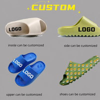 Claquettes unisexes personnalisées en EVA, pantoufles de créateur, chaussures nuages à mémoire de forme, Nuvens Chinela, pantoufles originales pour femmes et hommes