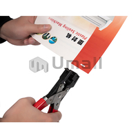 Poinçon d'euro Portable en papier, petit, fente européenne en forme de T, papier Portable, de haute qualité, 1 pièce