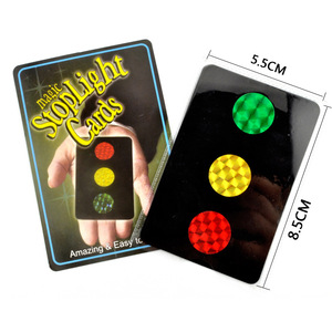 Truco de Magia de Ilusión con Cartas de Luz Intermitente de BrilliantMagic, Plástico PVC, Fácil de Realizar con Instrucciones - Product Image 3