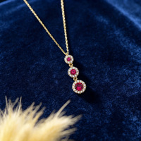 Collar de Plata de Ley S925 de Lujo, Estilo Vintage, con Colgante, Cadena para el Cuello, Sin Níquel, Joyería de Plata para Tienda en Línea