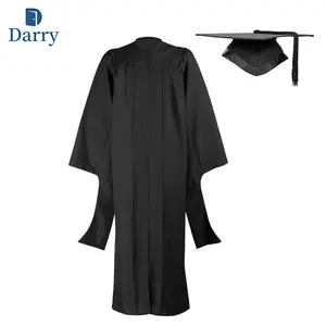 Style Robe Cambridge Couleur Coton Designs Robes Maître Toga Cap 2020 Adultes Royaume-Uni Bachelor Graduation Robe