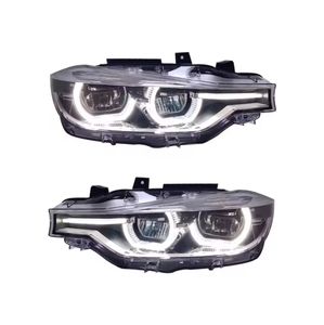 SJC Auto voiture accessoires phare modifié Angel Eye LED feux diurnes pour BMW série 3 F30 F35 2012-2018 phare - Product Image 2