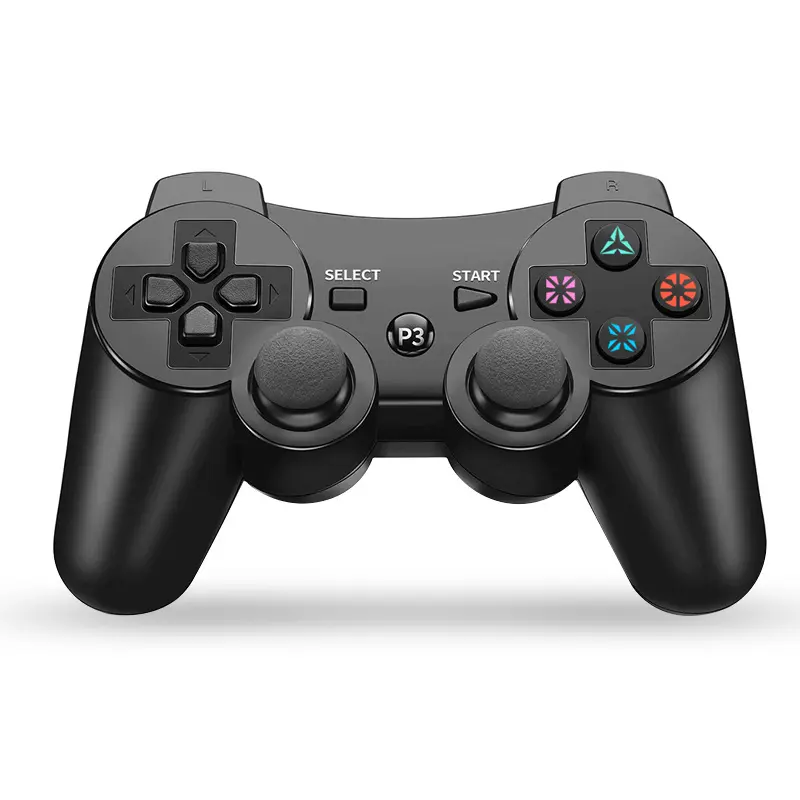 Commercio all'ingrosso Wireless DoubleShock Gamepad Joystick PS3 Per PS 3 con il Cavo Del Caricatore Controller