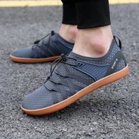 Chaussures à lacets élastiques pour pieds nus Semelle antidérapante en caoutchouc respirante tissée Yogo Baskets d'entraînement d'extérieur