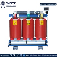 Transformateur à résine moulée de type sec 750 kVA 1000 kVA 1600 kVA 1250 kVA triphasé élévateur/abaisseur 11 kV 220 V 400 V 50/60 Hz pour distribution d'énergie