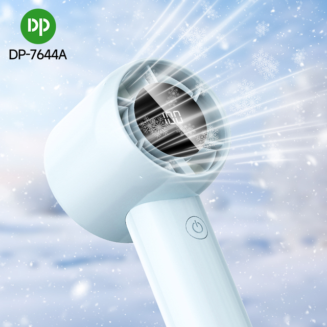 Handheld High Speed Portable Mini Fan Turbo 3000mAh Rechargeable Battery Type-C Fan Digital Display
