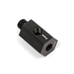 SYPES accesorios personalizados nuevo adaptador de filtro de aceite sándwich de aluminio temperatura de aceite y manómetro Sensor placa <span class=keywords><strong>modelo</strong></span> piezas de automóvil - Product Image 5