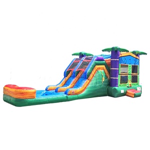 Commercial Tiki <strong>Inflatable</strong> Water Slide Combo Party Bounce House Brinca Brinca <strong>Inflatable</strong> Bouncy Castle For Kids - Product Image 2