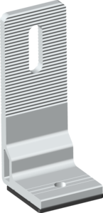 ARTSIGN金属屋根異なる高Lフィートレールクリップ二重ヘッドネジ固定ソーラー屋根サポートソーラーマウントシステム - Product Image 4