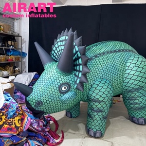 Realistic Inflatable <strong>Wild</strong> Animals Inflatable Triceratops Inflatable Dinosaurs for Decoration - Product Image 6