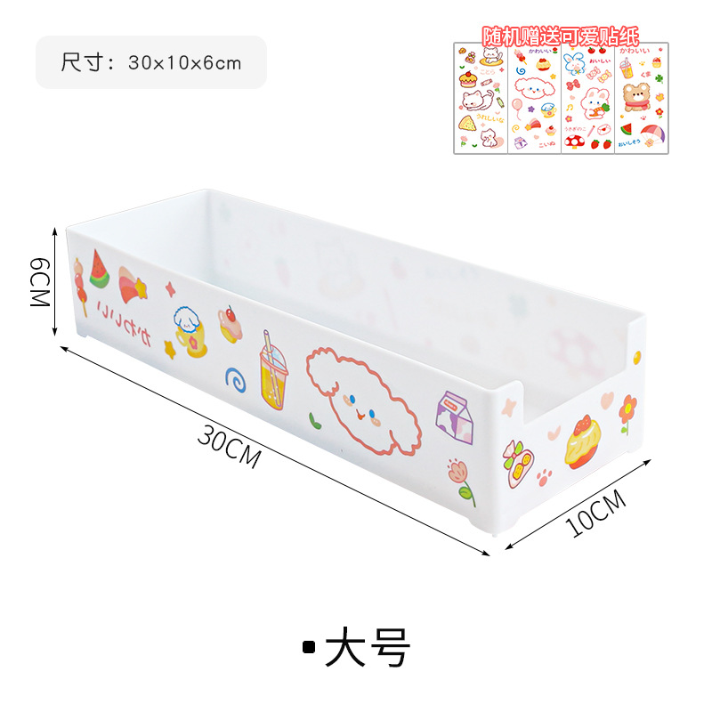 Large storage box stickers