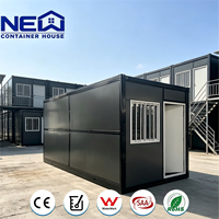Casa Contenedor Prefabricada, Fácil de Montar, Espaciosa, Transpirable, Expandible, de Instalación Rápida, Moderna, Minimalista, para Uso Hospitalario