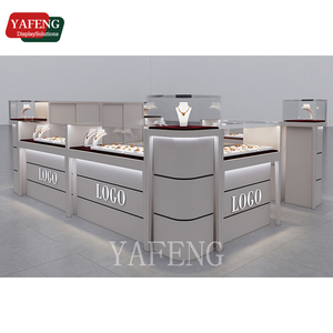<span class=keywords><strong>Vitrina</strong></span> de Exhibición de Vidrio para Decoración y Diseño, Kiosco de Exhibición para Joyería, <span class=keywords><strong>Vitrina</strong></span> Personalizada para Joyas y Relojes - Product Image 1