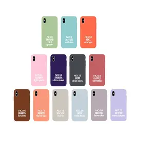 Casing ponsel silikon magnetis, pelindung telepon genggam kualitas tinggi, penutup tas ponsel, casing silikon magnetis hitam, untuk iPhone 14 pro max 13 Pro Max 12mini