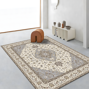 <span class=keywords><strong>Tappeto</strong></span> Moderno in Poliestere Antiscivolo, Lavabile in Lavatrice, Non Sovrapponibile, Spessore 4mm, Pelo Corto, per <span class=keywords><strong>Salone</strong></span>, Camera da Letto, Sala da Pranzo - Product Image 2