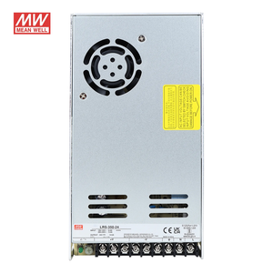 LRS-350-24 - Fuente de Alimentación MeanWell SMPS de 24V 14.6A 350.4W, Convertidor de Corriente Alterna a Corriente Continua con Carcasa Metálica para Aplicaciones Industriales y LED - Product Image 5