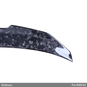 สปอยเลอร์หลังคาร์บอนไฟเบอร์แท้ทรง PSM สำหรับ A3 S3 RS3 8V ปี 2013-2020 - Product Image 5