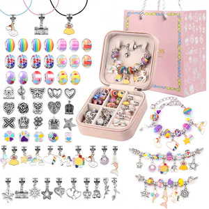 Wholesale Charm Beads Children's Cartoon Jewelry Making DIY Kit <b>Bracelet</b> Set - Product Image 1