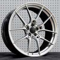 Jantes 5x114.3, jantes forgées légères, jantes de 18 à 22 pouces, finition argent poli pour BMW E90 E92 F10 Land Rover Rolls-Royce Mercedes-AMG