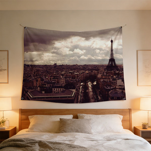 Drapeau de la silhouette de <span class=keywords><strong>Paris</strong></span> 90x150cm - Réchauffez chaque espace - Prêt pour les cafés, bars, maisons et fêtes - Product Image 3