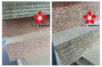 Panneau de particules marron monocouche de 15 mm, économique, imperméable, en bois-ciment, pour usage intérieur et applications hôtelières
