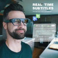 Lunettes AR Intelligentes IA, Affichage Privé HD, Projection de Réalité Augmentée sur Écran Mobile, Appareils Portables pour le Gaming, Similaires au Steam Deck