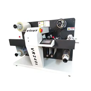 Máquinas de corte en rollo de papel pequeño, máquina troqueladora y cortadora de etiquetas en rollo