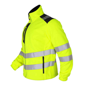 Logotipo personalizado ANSI Clase 2 chaqueta de seguridad impermeable transpirable LED Flash Softshell algodón ropa protectora de alta calidad para - Product Image 2