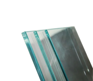 Dosseret mural personnalisé en verre bleu trempé givré de 6mm <span class=keywords><strong>protection</strong></span> contre la rupture table basse en verre blanc trempé - Product Image 4