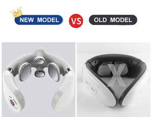 Masajeador de Cuello Inteligente Humanoide <span class=keywords><strong>2026</strong></span> con EMS, TENS, Pulsos 4D, 9 Niveles de Calor, Control Remoto Inalámbrico y Multi-Intensidad - Product Image 5