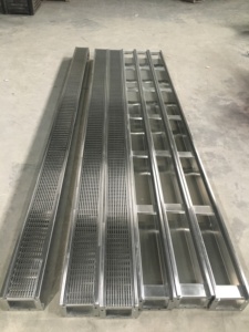 Grille de drainage en acier inoxydable avec talon en fil métallique - Product Image 4