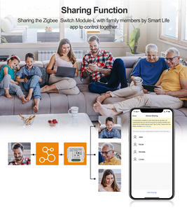 <span class=keywords><strong>ZigBee</strong></span> Smart Home APP Remote Hidden Switch Sprach fernbedienung Dreiwege-Single-Fire-Modul - Product Image 6