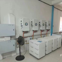 Batería LiFePO4 Apilable de Bajo Voltaje y Ciclo Profundo para Almacenamiento de Energía Doméstica, Batería de Litio 51.2V 314ah 5kwh 16kwh