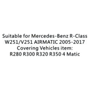 Amortisseur pneumatique 2005-2017, suspension pneumatique, colonne de suspension avant gauche droite avec ADS, adapté à Mercedes Benz Classe R W251 V251 - Product Image 4