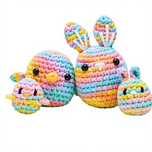Juguete de Animales de Ganchillo Hecho a Mano, Muñeco de Peluche de Hilo de Algodón para Regalos de Bebé, Decoración de Guardería, Tiendas Boutique y OEM Vietnam - Product Image 1